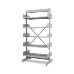 Estante de Aço para biblioteca dupla face sem base EBD2000