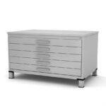 Mapoteca de Aço com 5 gavetas