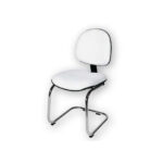 Cadeira Digitador Executiva Base Cromada em S