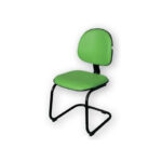 Cadeira Digitador Executiva Base Preta em S