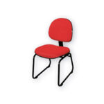 Cadeira Digitador Executiva Base Preta em Trapézio