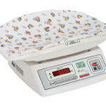 Balança digital para pesar e medir bebês Linha Baby MP-25BB