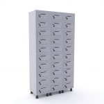 Armário de aço caixa postal 30 portas 503