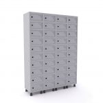 Armário de aço porta objetos 40 portas pitão para cadeado